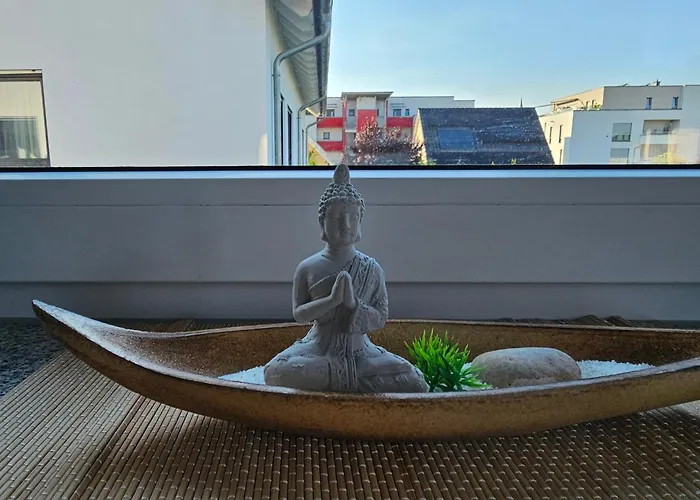 Hébergement de vacances Moderne Doppelhaushaelfte In Oppenheim